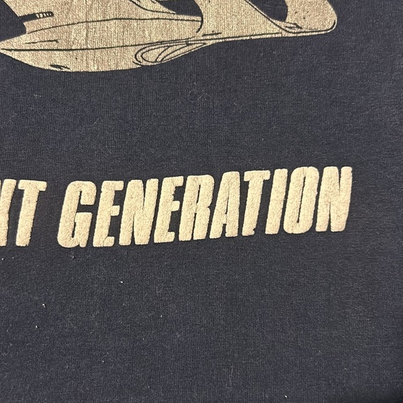 Vintage Thin Star Trek The Next Generation Tshirt - Picture 6 of 11
